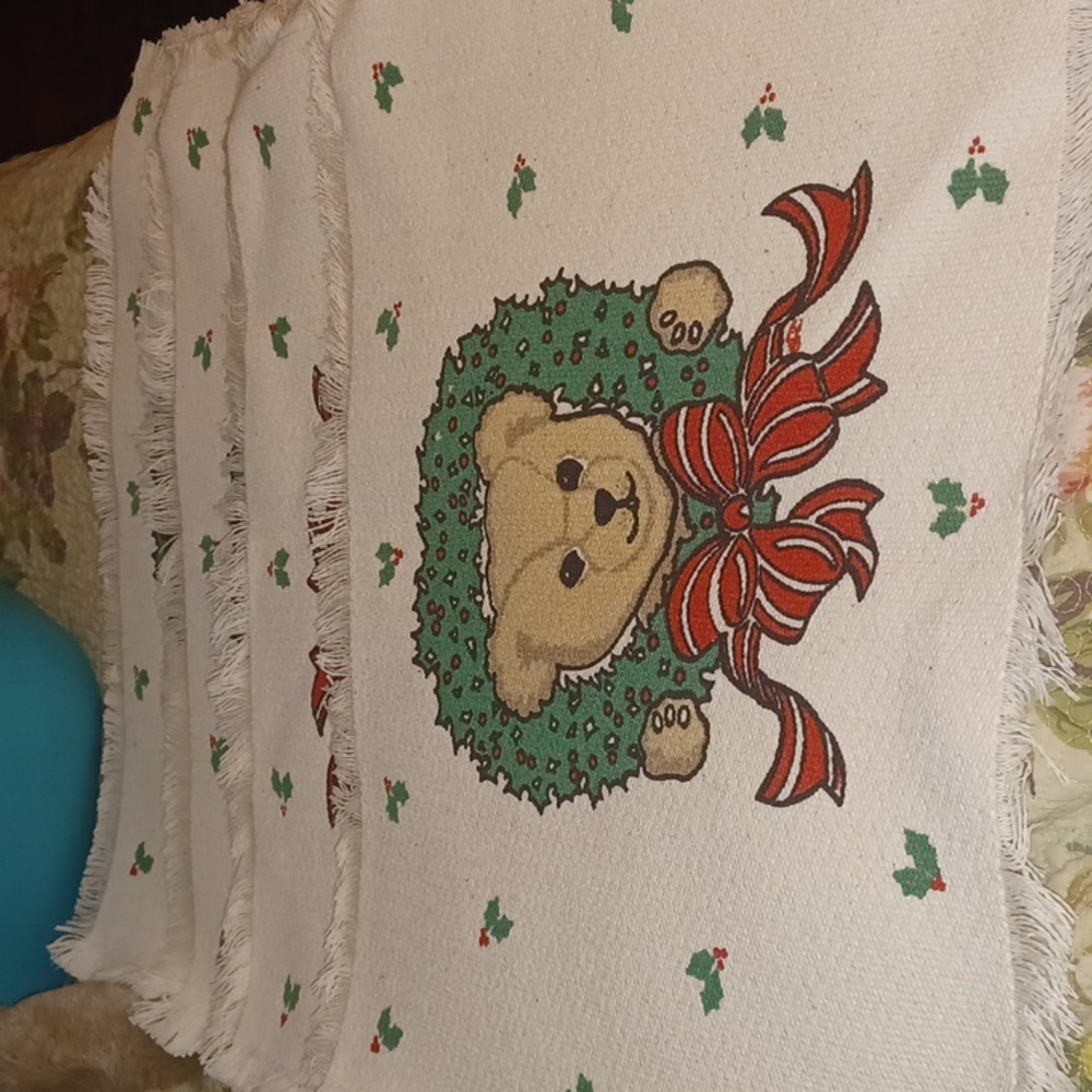Vintage Christmas Placemats